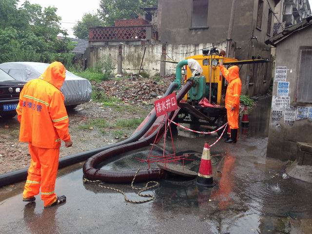 橙色的身影，靚麗的風景——防汛搶險