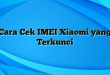 Cara Cek IMEI Xiaomi yang Terkunci