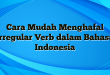 Cara Mudah Menghafal Irregular Verb dalam Bahasa Indonesia